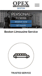 Mobile Screenshot of boston-limousines.net